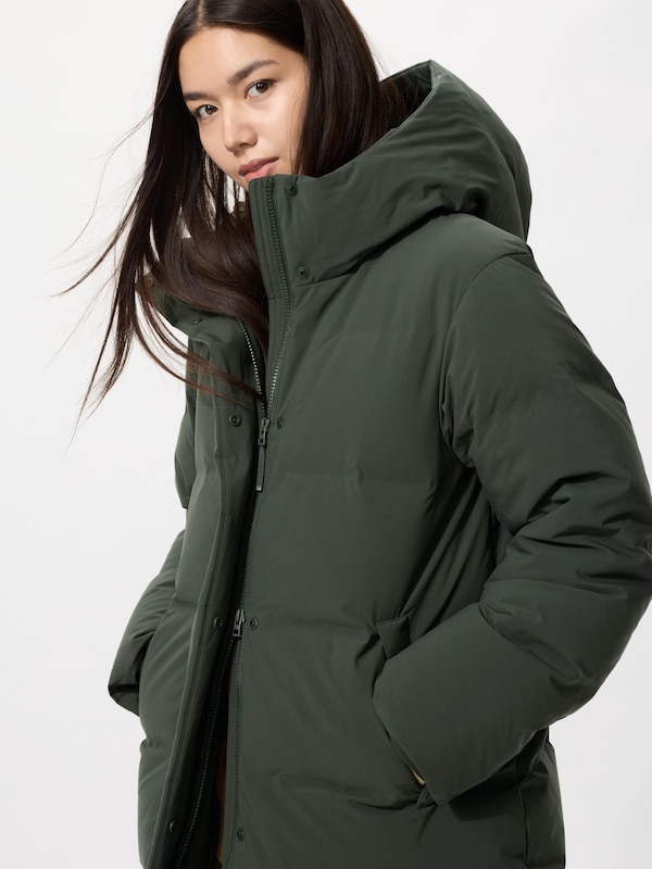 シームレスダウンロングコート