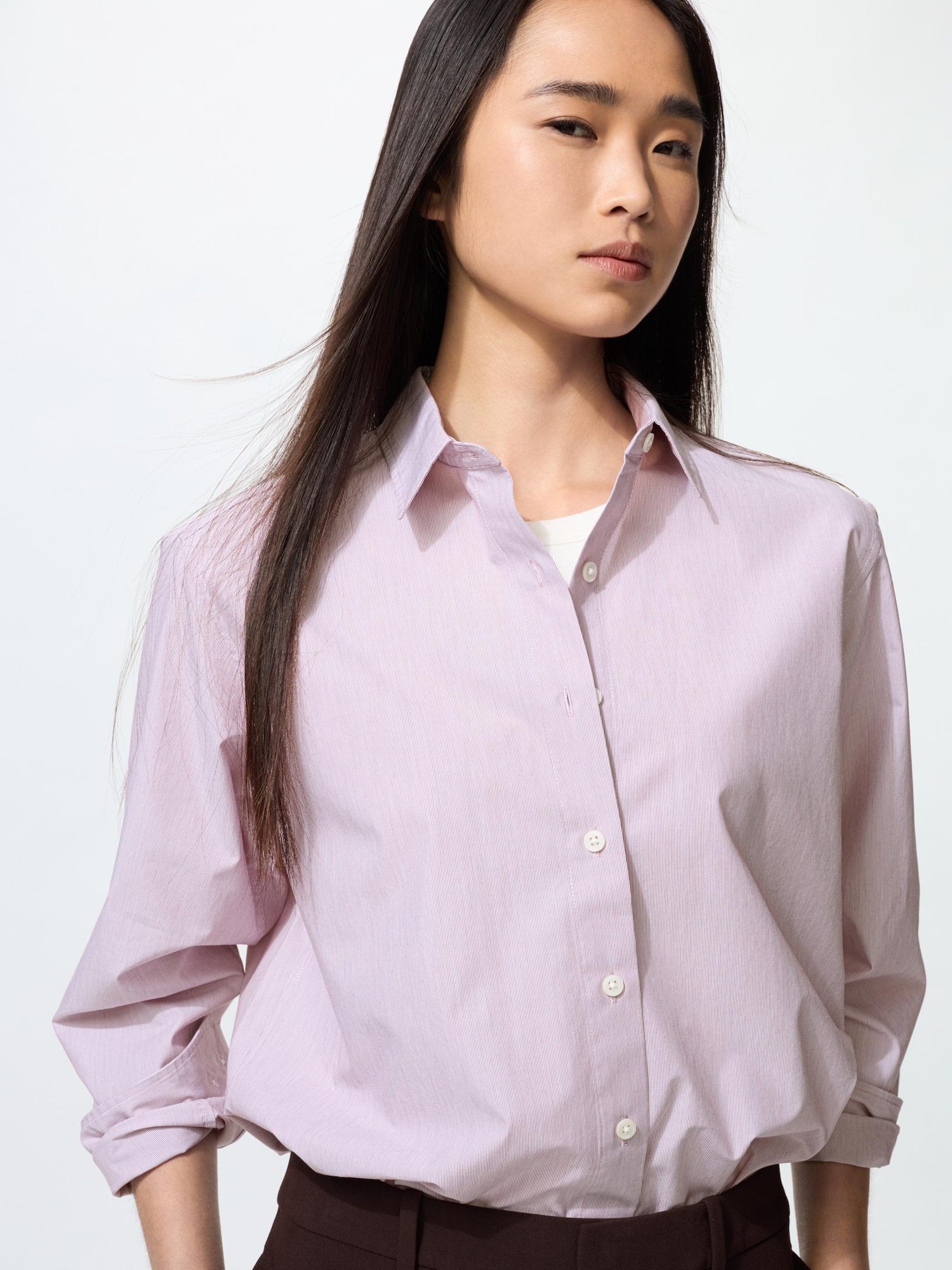 Uniqlo レディース トップス シャツ 長袖 2枚セット まとめ売り Uniqlo レディース トップス シャツ 長袖 2枚セット まとめ売り