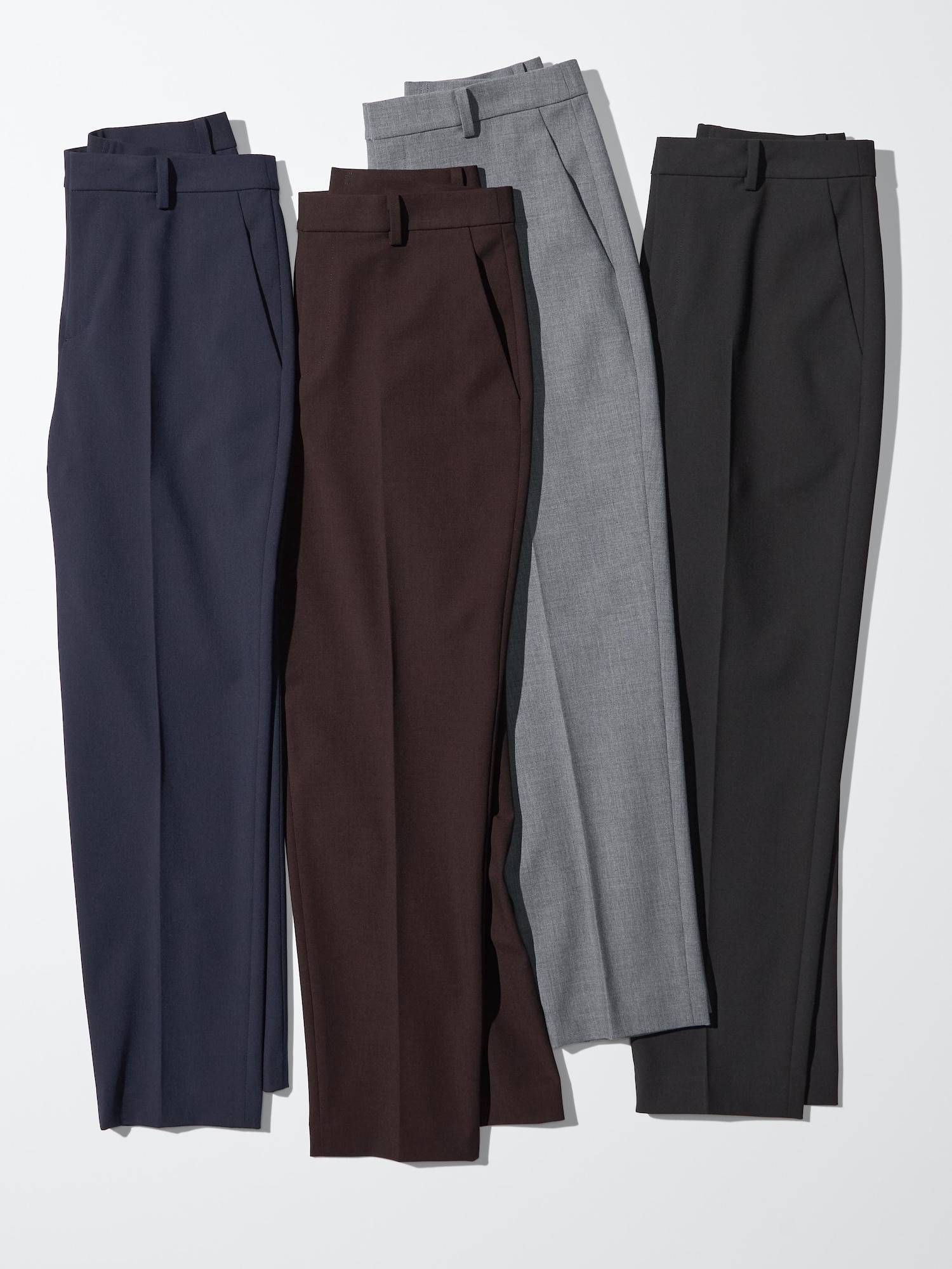 ユニクロ公式 | スマートアンクルパンツ/丈長め