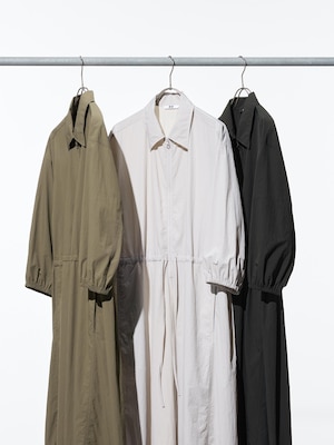 ナイロンワンピース/7分袖