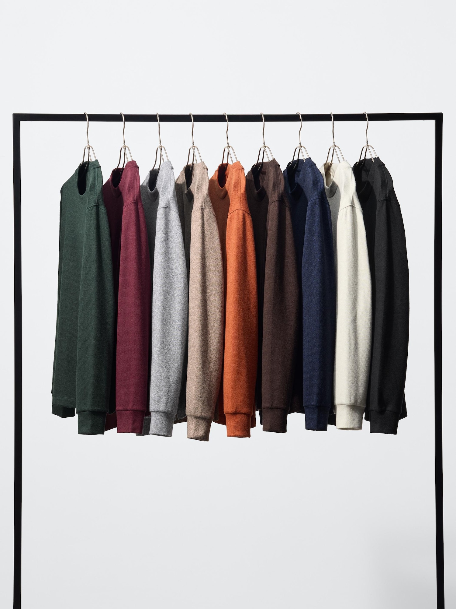 ソフトニットフリースクルーネックT