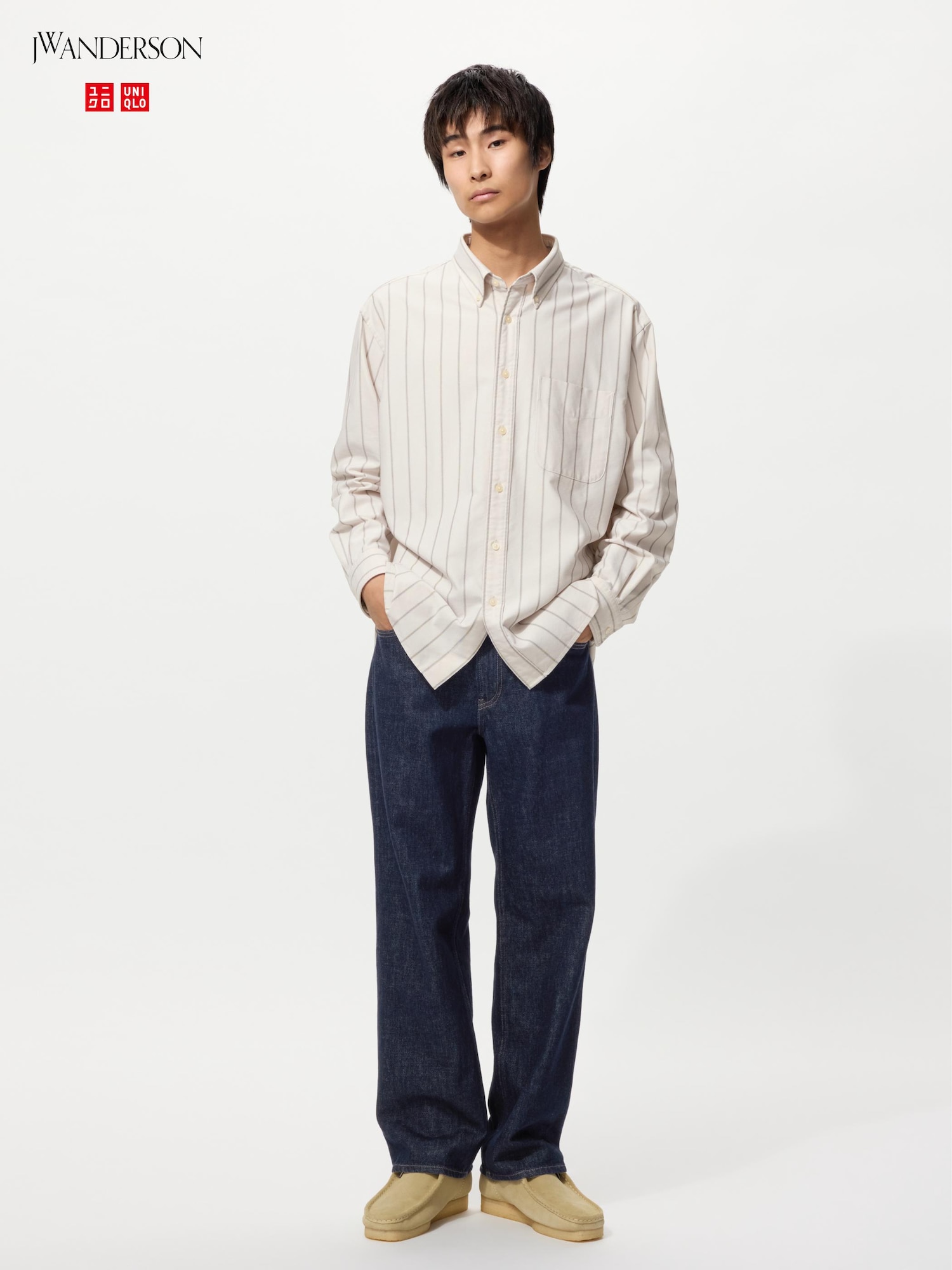 ヱビス商店　新品　UNIQLO ユニクロストレートワークパンツ　4本セット ユニクロ UNIQLO デニムワークパンツ ドローコード 321-447522