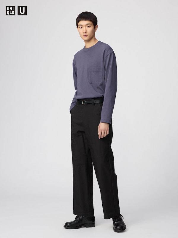 ワイドストレートパンツ