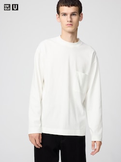 クルーネックTシャツ/長袖