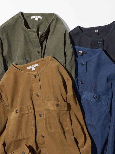 コーデュロイロングシャツジャケット 2