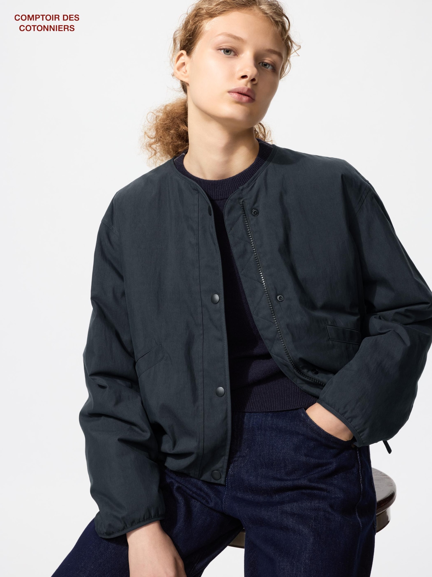 UNIQLO公式 | レディースのブルゾン・パーカ (COMPTOIR DES