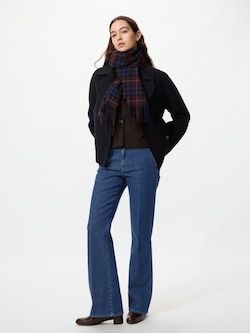 スリムフレアトラウザージーンズ/丈長め