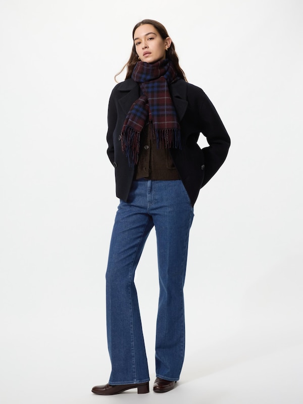 スリムフレアトラウザージーンズ/丈長め