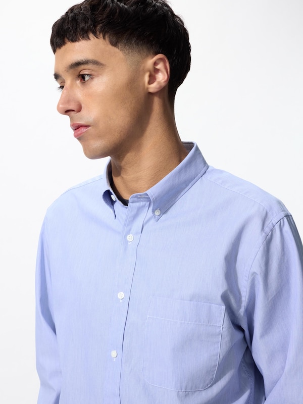 ブロードシャツ/ヘアライン