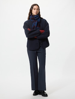 スマートフレアパンツ/丈長め