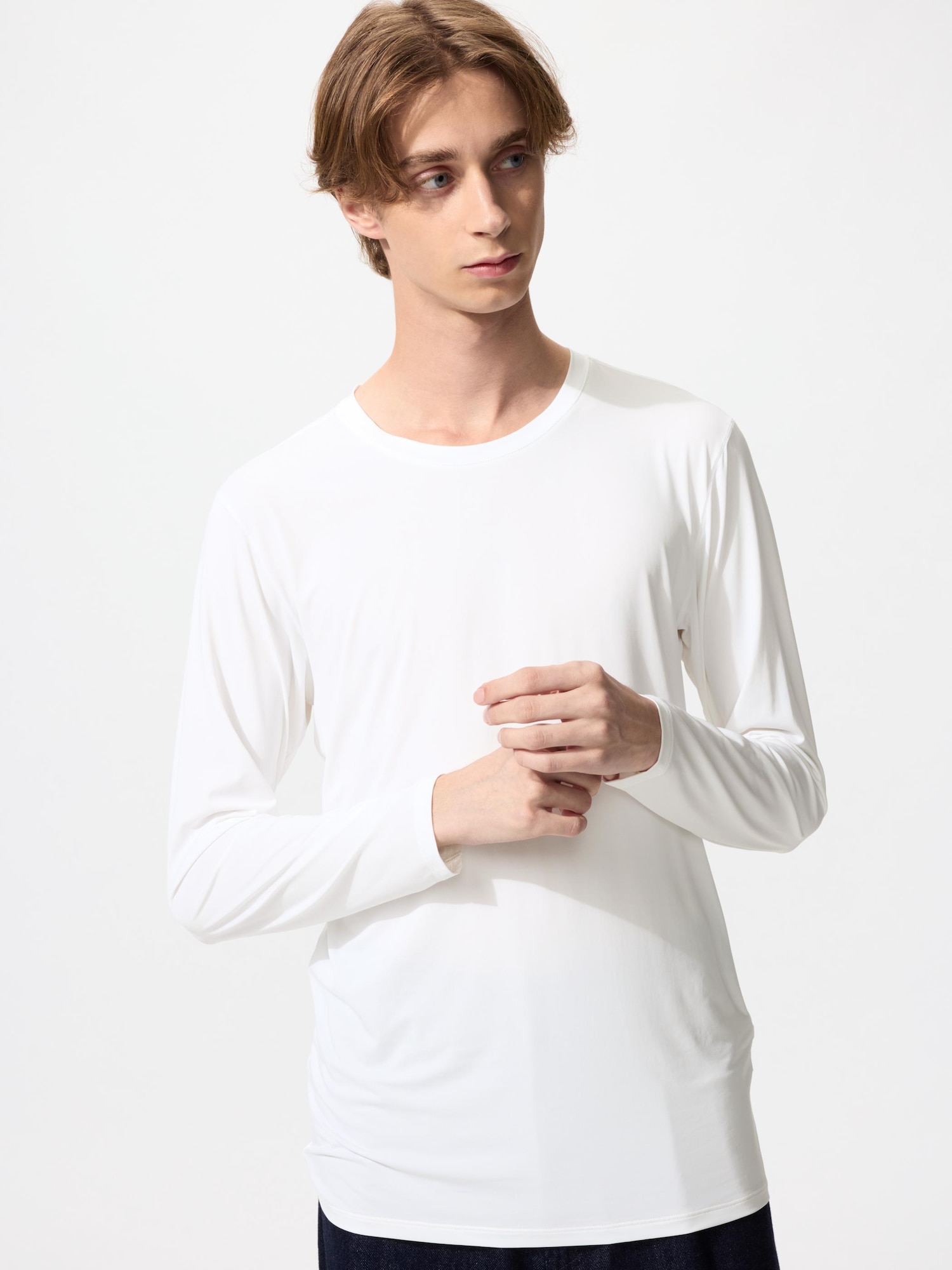 UNIQLO公式 | メンズのエアリズム (長袖)