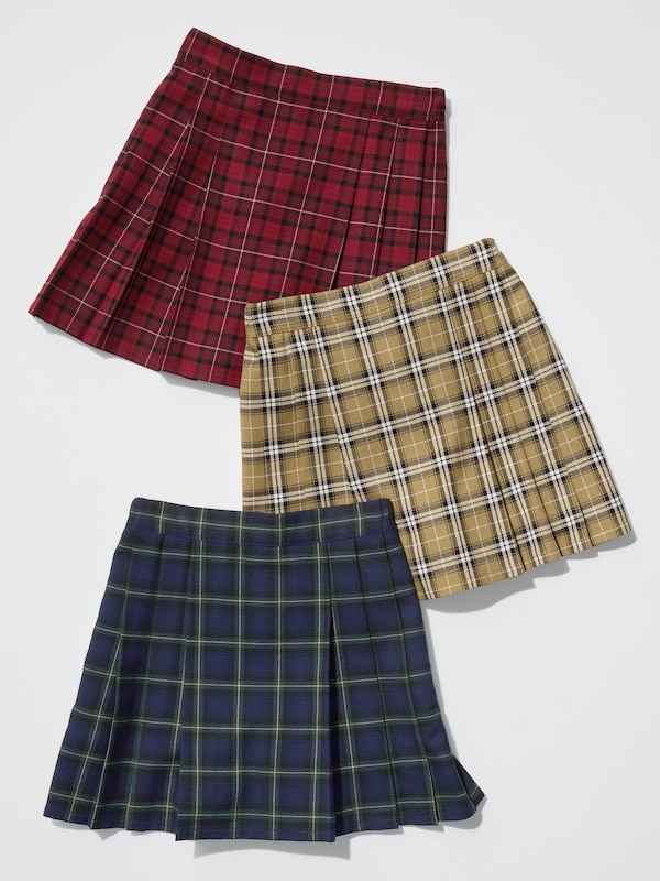 GIRLS プリーツミニスコート