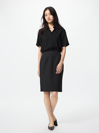 ストレッチスカート/ミドル丈