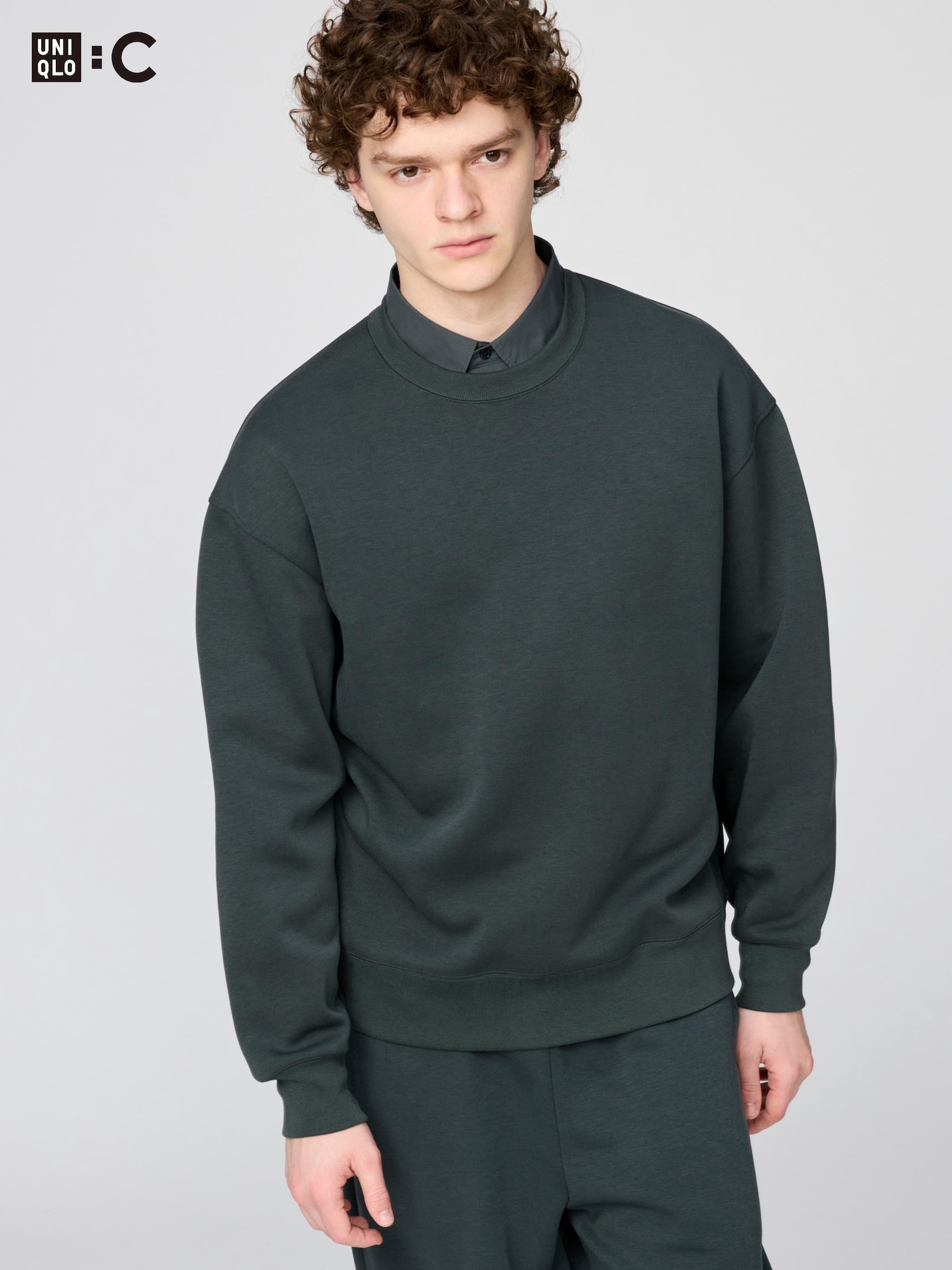 UNIQLO スウェットプルオーバー UNIQLO（ユニクロ）の「スウェットクルーネックプルオーバー