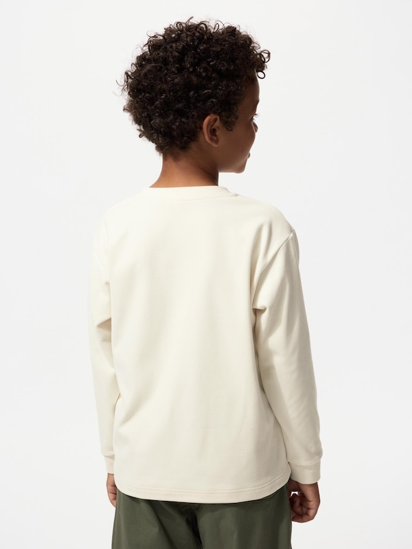 フリースクルーネックTシャツ