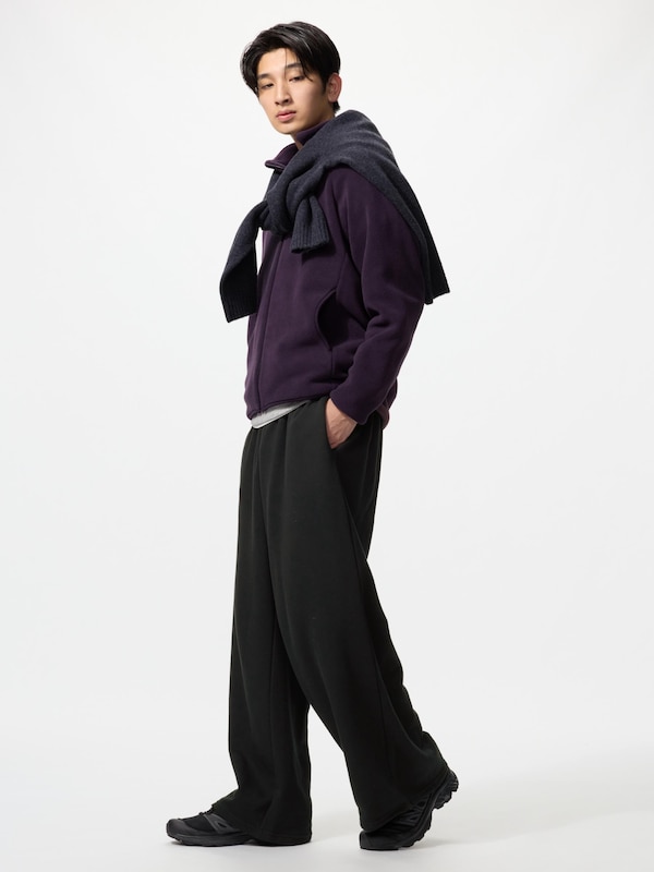 スウェットワイドパンツ/丈長め