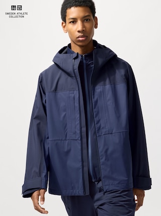 ブロックテックパーカ／バイカラー