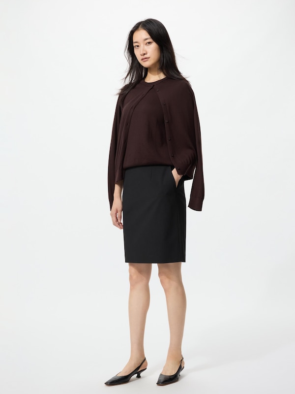 ストレッチスカート/ショート丈