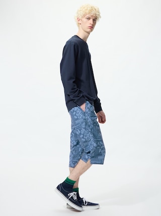 ステテコ/ボタニカル/前開き