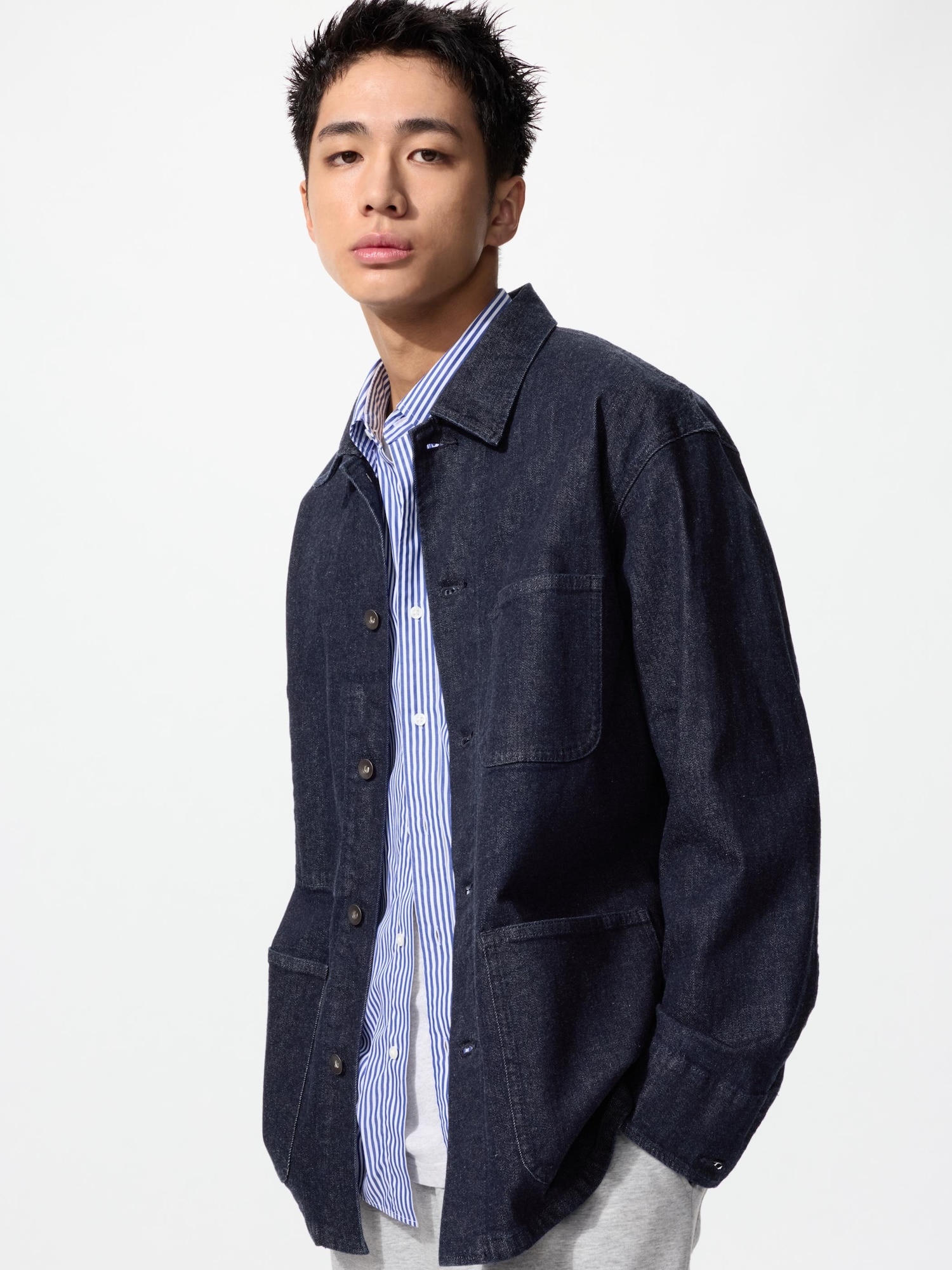 ⭐︎早いもの勝ち⭐︎UNIQLO JWアンダーソン　デニムジャケット　Lサイズ UNIQLO×JW Anderson デニムジャケット | goodbadstore