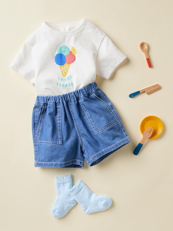 エアリズムコットンクルーネックTシャツ