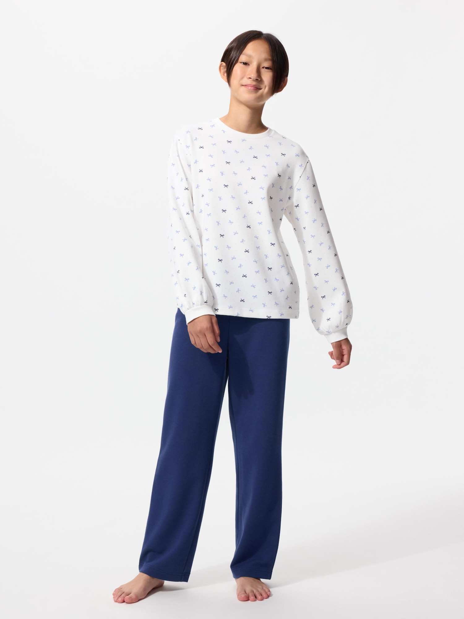 ユニクロ公式 | GIRLS エアリズムウルトラストレッチセット長袖