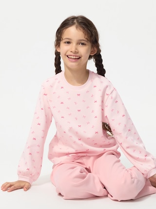 GIRLS エアリズムウルトラストレッチセット長袖