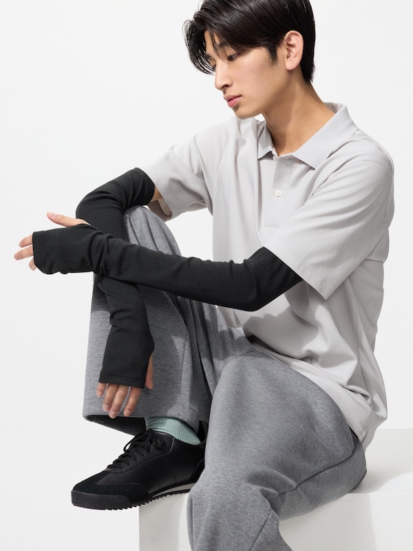 UVカット リブ アームカバー