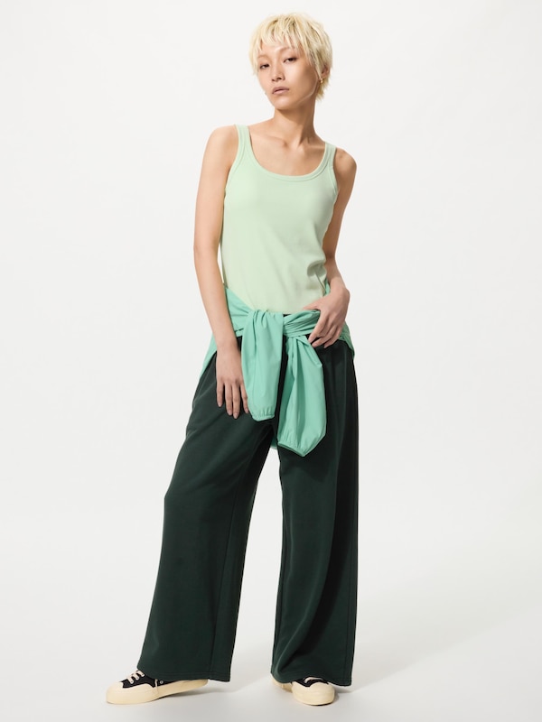 エアリズムコットンブラタンクトップ