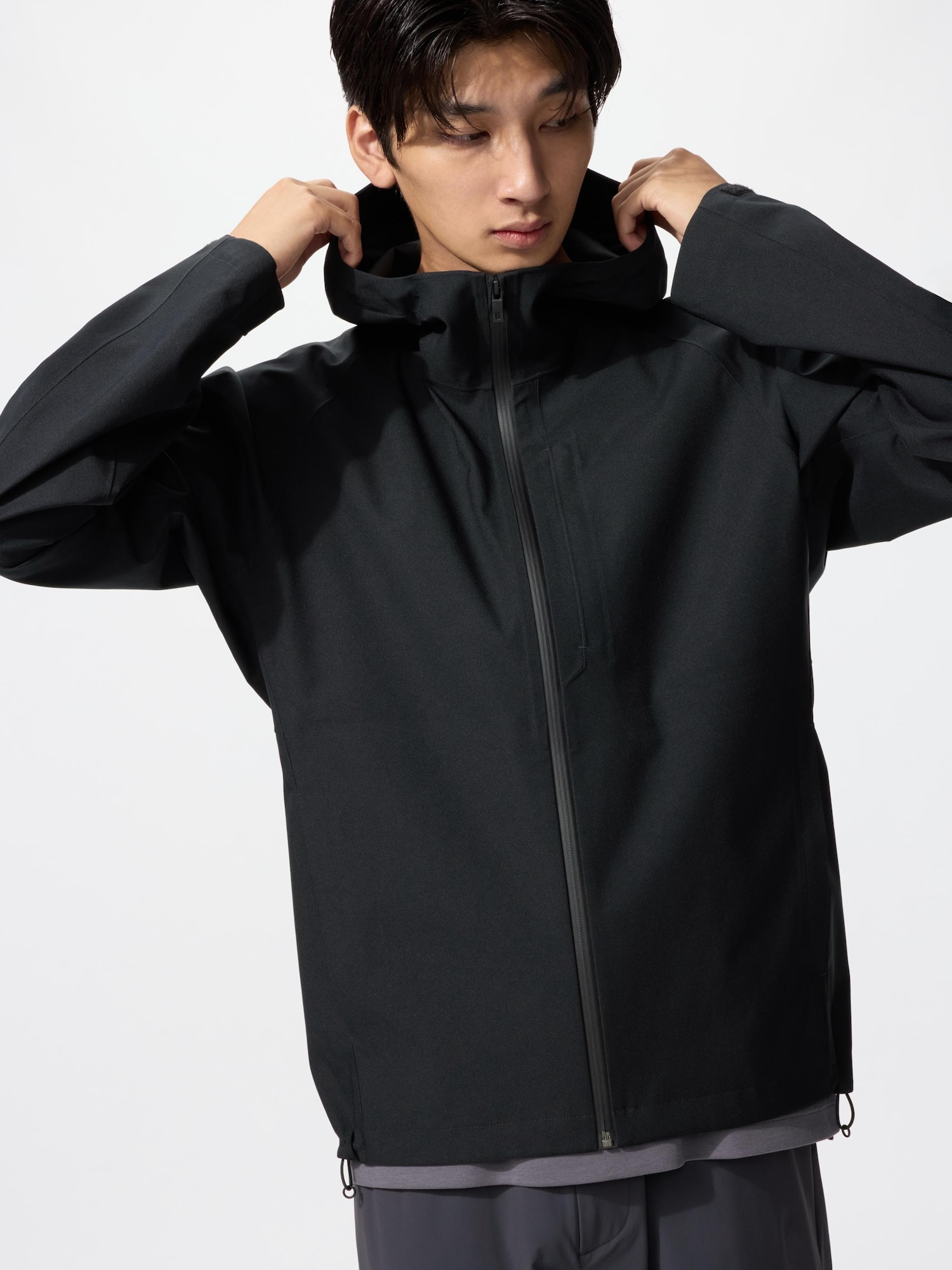 UNIQLO公式 | メンズのブルゾン・パーカ (ブロックテックパーカ)