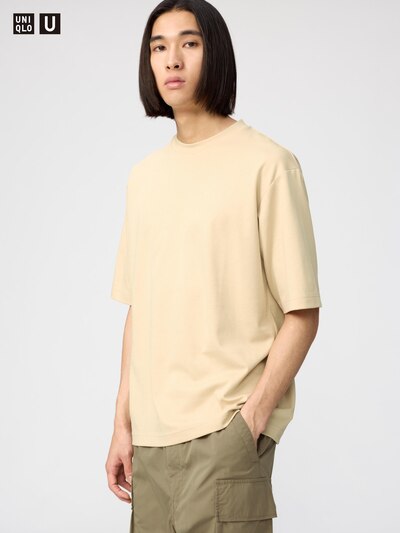 エアリズムコットンオーバーサイズTシャツ