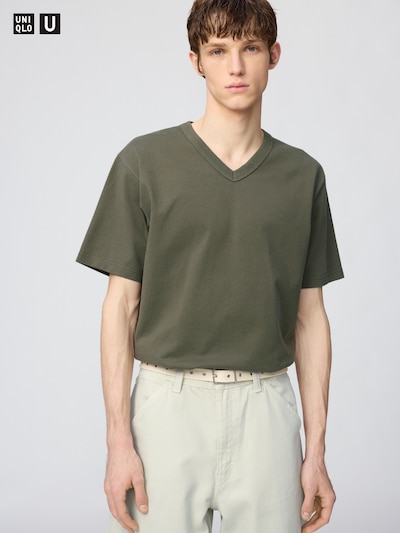 VネックTシャツ 10