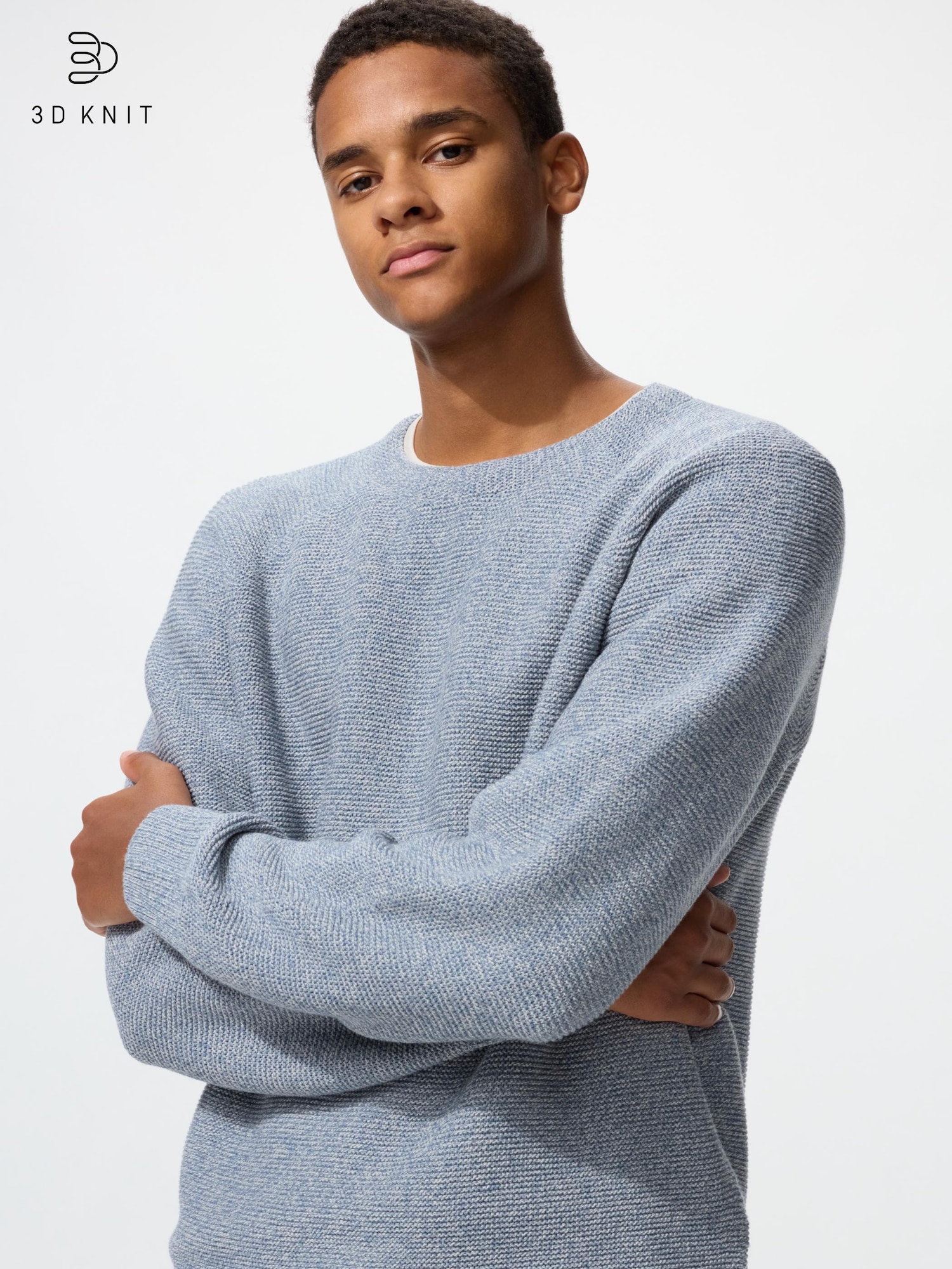 UNIQLO公式 | メンズのニット・セーター (クルーネック)