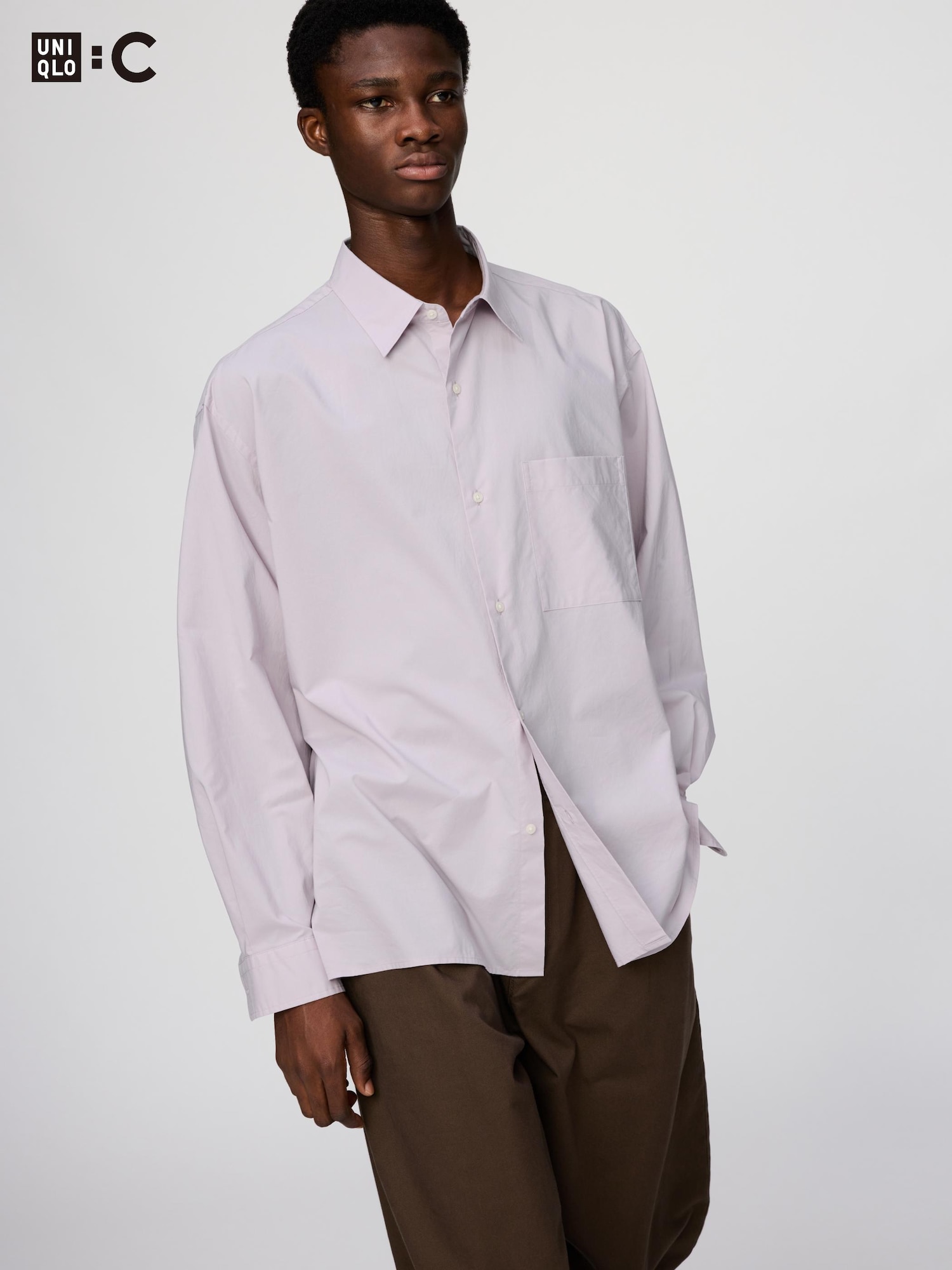 19SO オーバーサイズシャツ　ブルー　サイズL 24/7 Oversize Shirt – 19SO