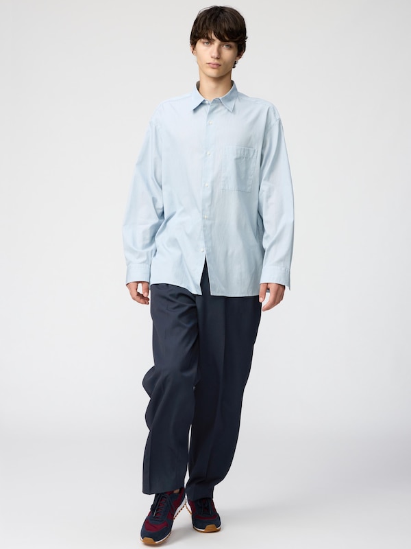 ブロード オーバーサイズシャツ