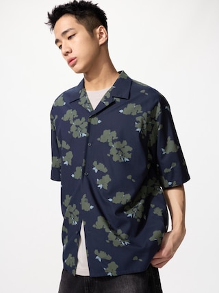 オープンカラーシャツ