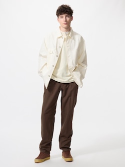 リネンブレンドイージーパンツ/丈長め