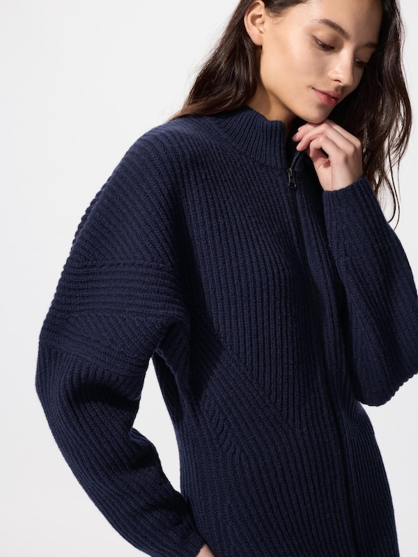 ラムジップミディワンピース