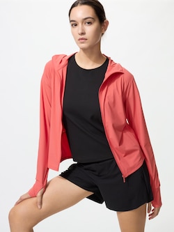 ウルトラストレッチエアリズムUVカットフルジップパーカ