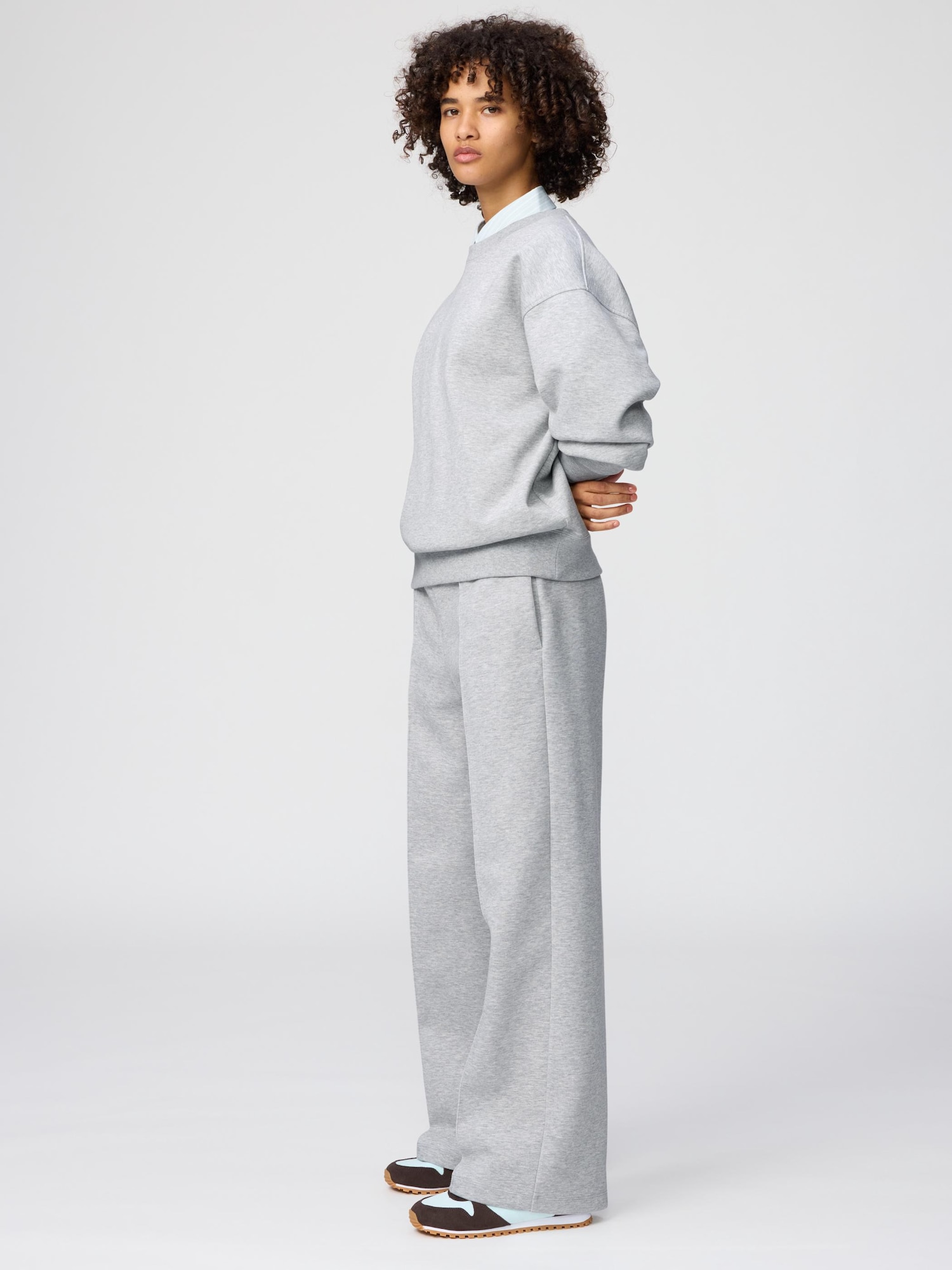 マ*ン様 wjk スウェットストレートパンツ 新品未使用 ZIP FIVE -White Line- スウェットパンツ ジャージ 「White Line