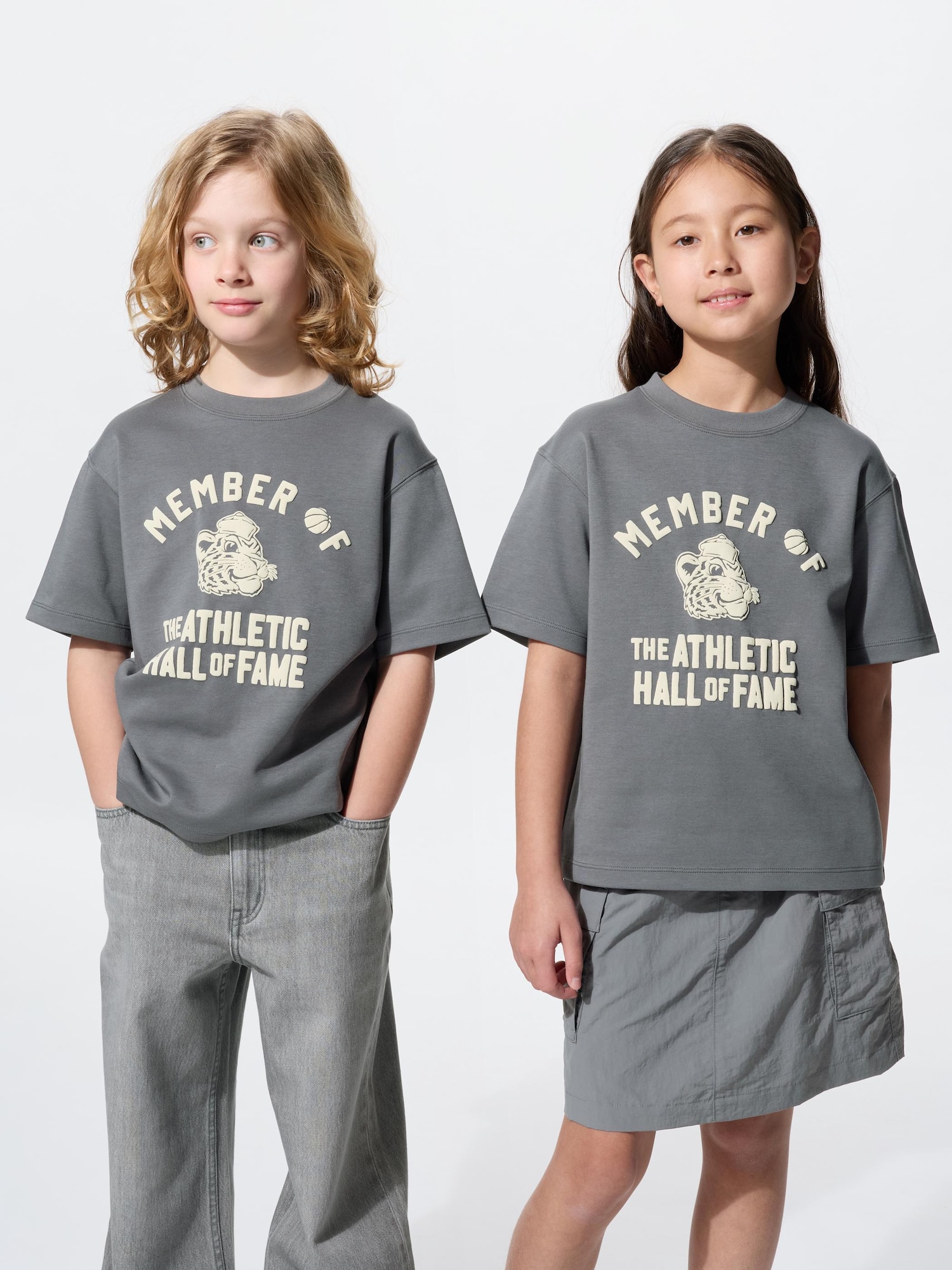 エアリズムコットングラフィッククルーネックTシャツ