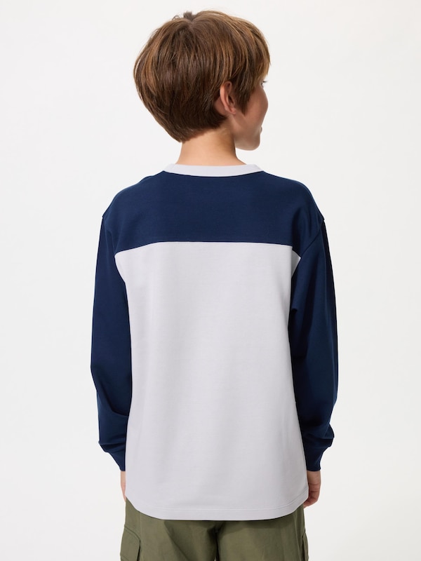 エアリズムコットンクルーネックTシャツ長袖