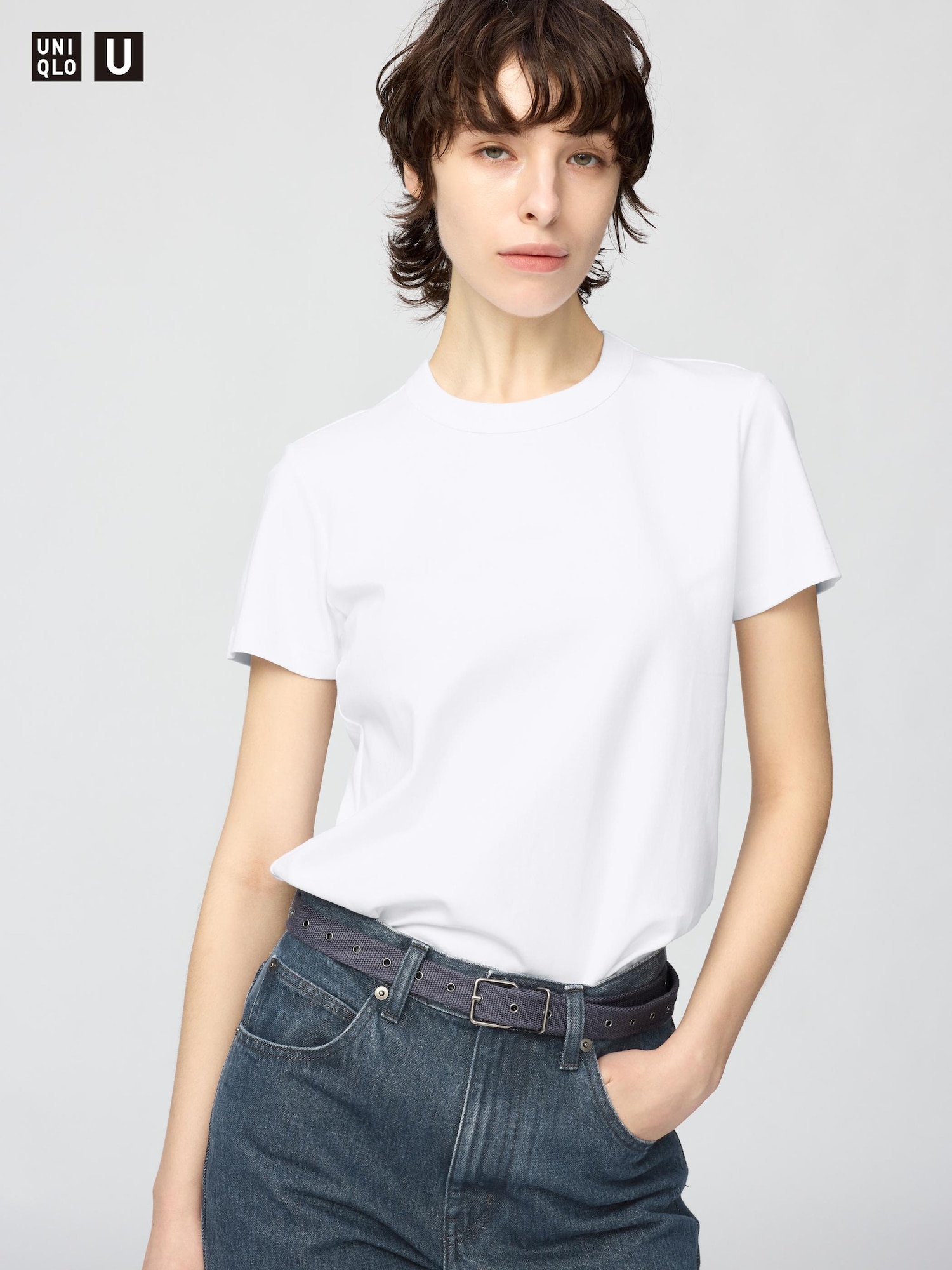 クルーネックTシャツ
