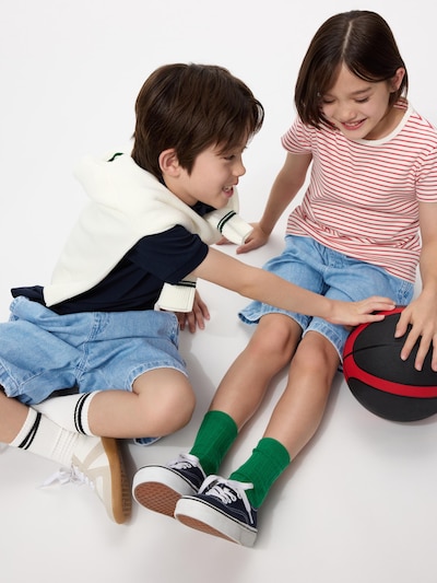 イージーショートパンツ/デニム