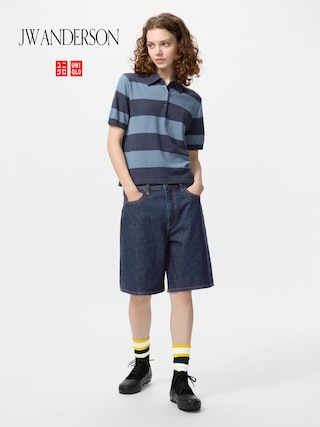 デニムハーフパンツ