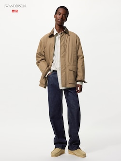 ストレートジーンズ/丈長め