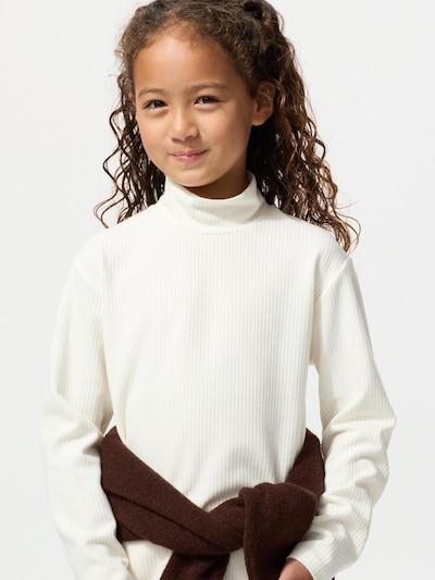 GIRLS ヒートテックコットンハイネックTシャツ長袖