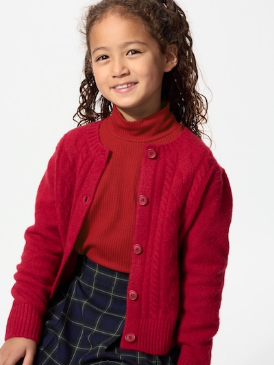 GIRLS ヒートテックコットンハイネックTシャツ長袖 6
