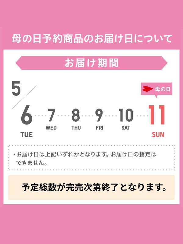 【予約商品】母の日アレンジメント（5/6-11お届け）