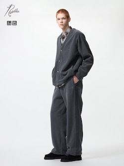 フリースワイドパンツ